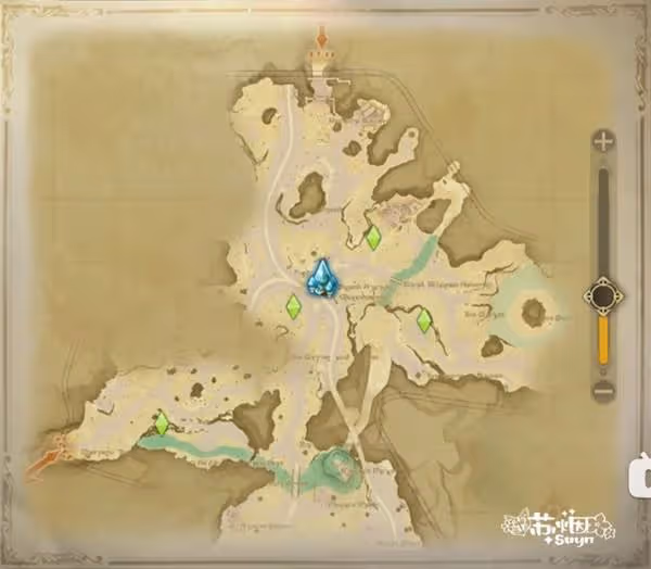 《FF14:水晶世界》風脈泉位置一覽