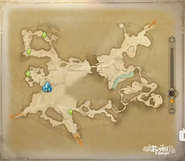 《FF14:水晶世界》風脈泉位置一覽