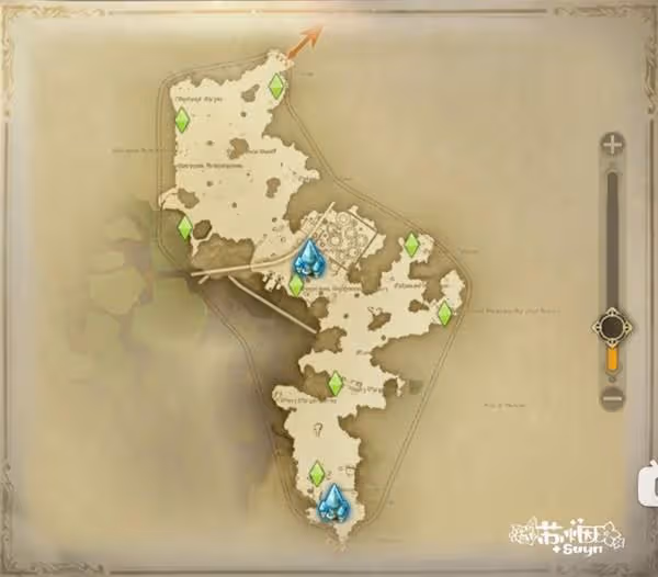 《FF14:水晶世界》風脈泉位置一覽