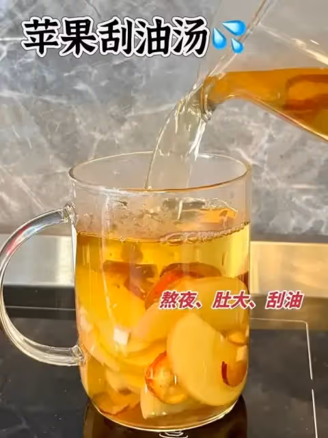 網上爆火的刮油湯，清清甜甜，真的好喝