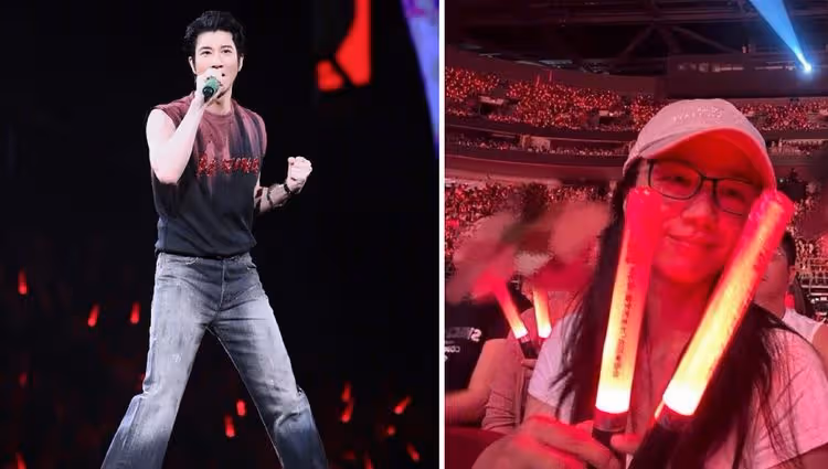 湯唯帶女兒坐第一排聽王力宏開唱！《色，戒》搭檔再續前緣