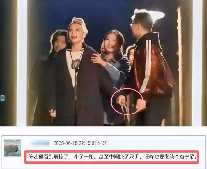 汪峰牽手寧靜後,森林北評論區淪陷,她僅用一個舉動,表明了態度