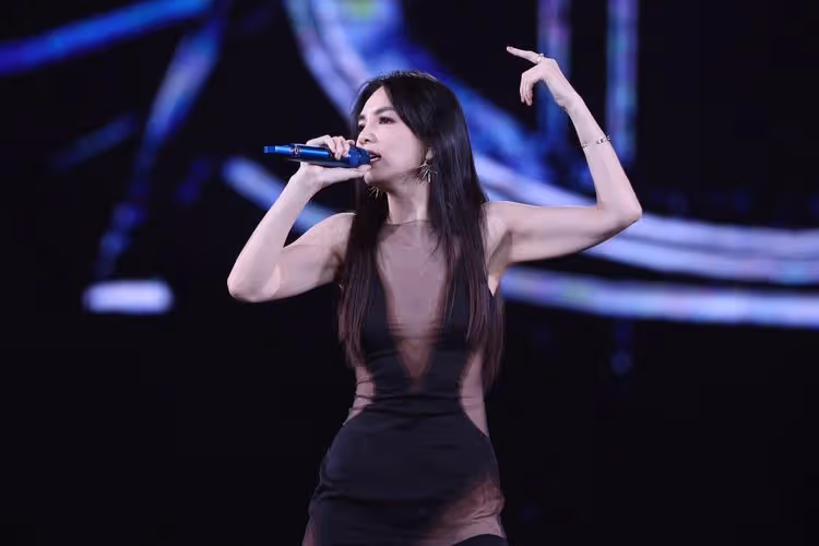 Ella透視裝《Super Star》燃炸全場　44歲生日被老公「二度婚禮」