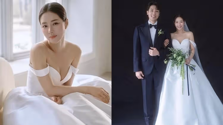 「惡女專業戶」朴荷娜露酥胸出嫁！今與大1歲籃球教練完婚