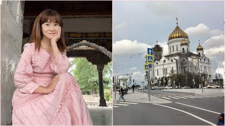 俄烏戰爭還在打　台灣作家勇闖俄羅斯旅遊！街頭這一幕超驚訝