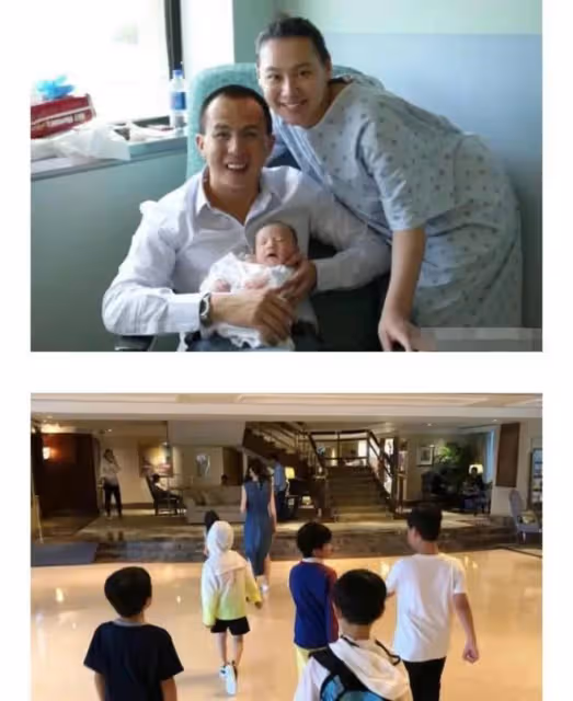 梁洛施和男友現身機場!送長子李長治登機,倆人感情穩定常住北京
