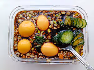 一口上癮！百搭開胃小菜｜腌黃瓜🥒➕醬雞蛋🥚