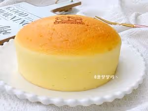 不塌不裂㊙️零失敗丨6寸日式輕芝士蛋糕🧀