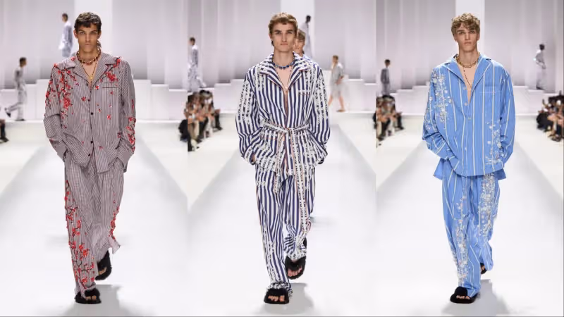 男裝周｜丁海寅現身Dolce & Gabbana大秀　西裝、腰封造型超帥