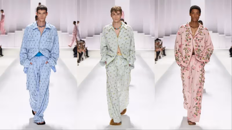 男裝周｜丁海寅現身Dolce & Gabbana大秀　西裝、腰封造型超帥