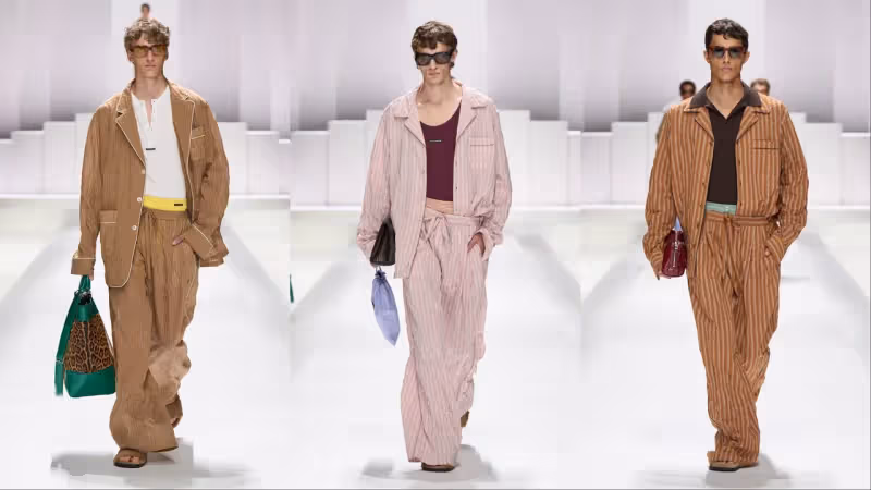 男裝周｜丁海寅現身Dolce & Gabbana大秀　西裝、腰封造型超帥
