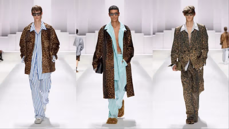 男裝周｜丁海寅現身Dolce & Gabbana大秀　西裝、腰封造型超帥