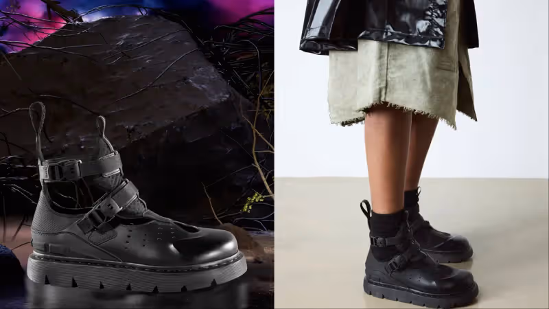 GD愛鞋強勢回歸　Dr. Martens Adrian樂福鞋「換皮」再登場