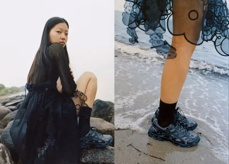 ASICS夢幻聯名這天開搶！　經典跑鞋披小花外衣太浪漫