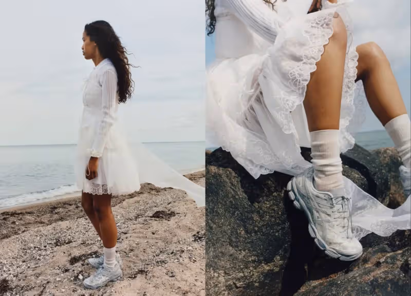 ASICS夢幻聯名這天開搶！　經典跑鞋披小花外衣太浪漫