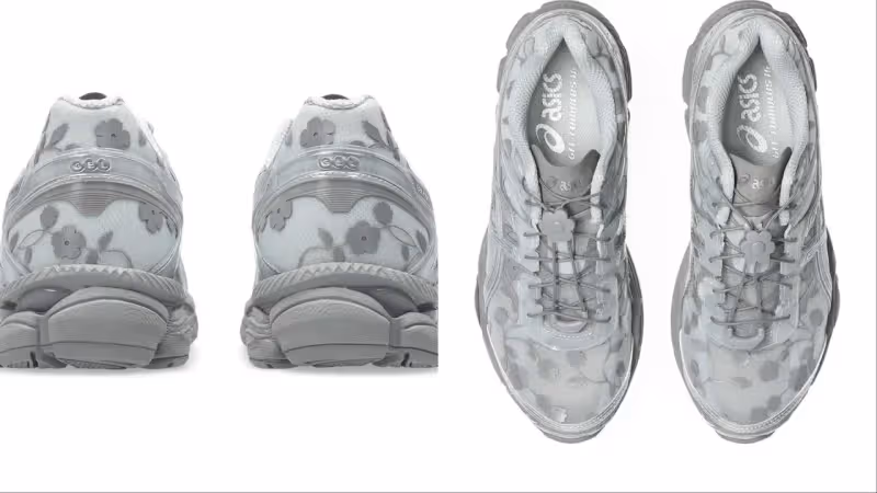 ASICS夢幻聯名這天開搶！　經典跑鞋披小花外衣太浪漫