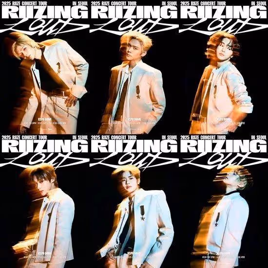 RIIZE將通過全球11個城市的影院與粉絲一同見證首次單獨演唱會