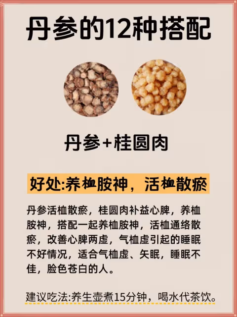千萬別錯過丹參茶的這12種搭配，太實用了❗
