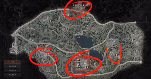 《暗區突圍:無限》北山地圖解析