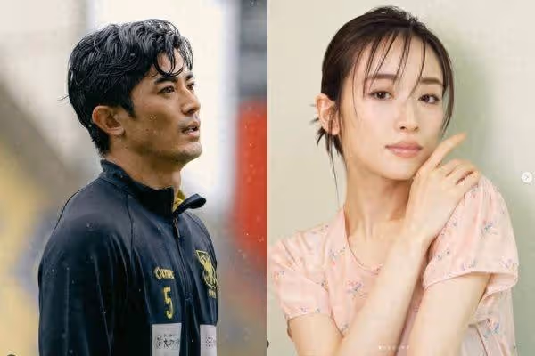 「真人娜美」泉里香結婚了！老公是日本超帥國腳　小倆口齊公開喜訊