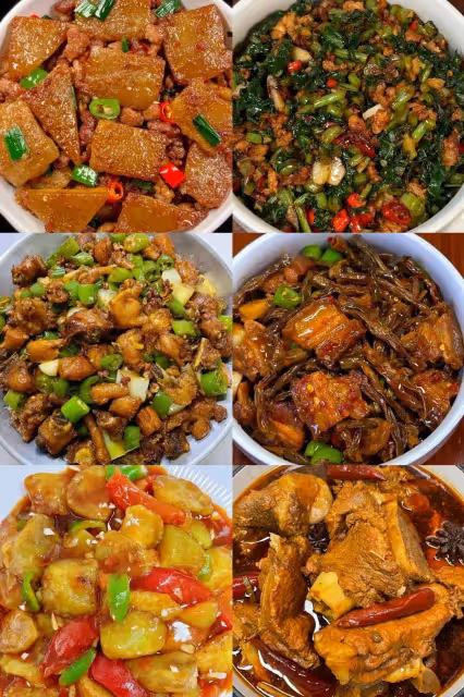 6道家常菜，舌尖上的煙火氣，鮮香下飯超治癒
