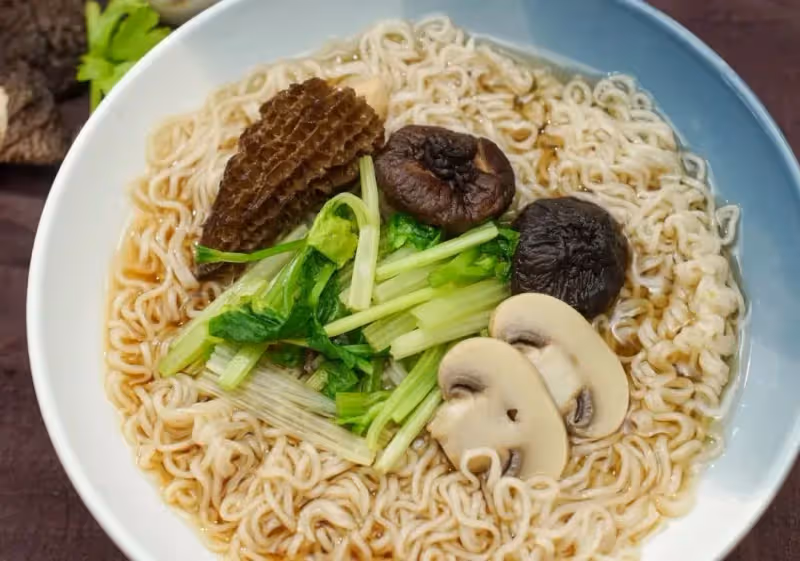「菌中之王」羊肚菌，教你15道神仙素食吃法！