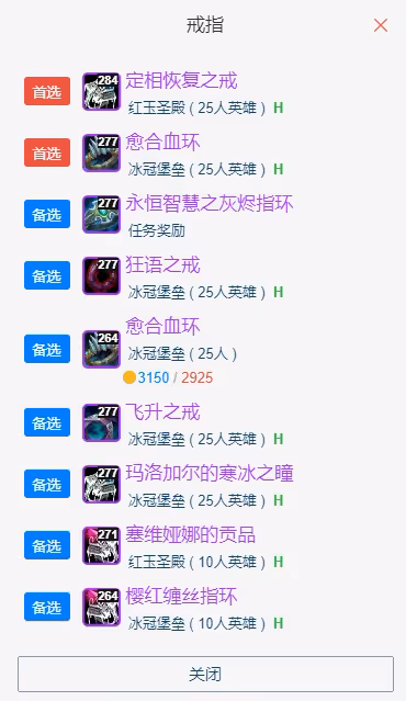 WLK懷舊服P5階段:戒律牧BIS裝備搭配推薦