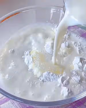 香甜軟糯的鮮奶麻薯