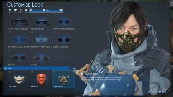 《死亡擱淺2》全面具圖鑑及獲取方法