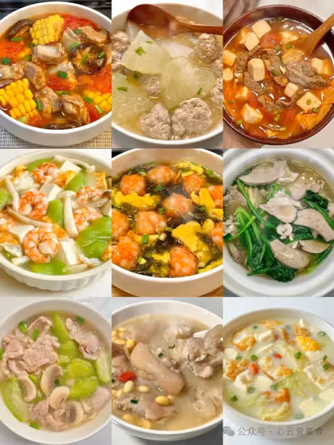 三伏天必喝的9道營養湯，健脾養胃，不上火