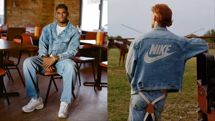 Levi's推最潮聯名　Nike Swoosh替夾克、單寧褲勾出潮流味