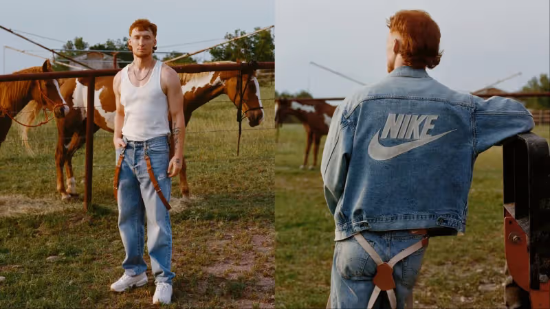Levi's推最潮聯名　Nike Swoosh替夾克、單寧褲勾出潮流味
