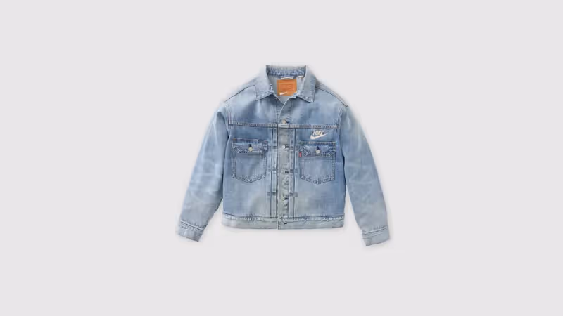 Levi's推最潮聯名　Nike Swoosh替夾克、單寧褲勾出潮流味