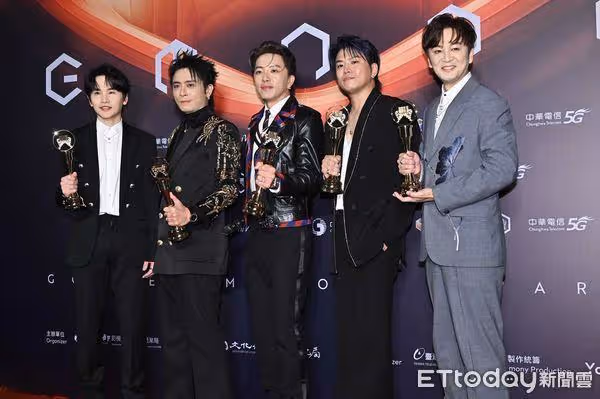 金曲36完整得獎名單! 李竺芯、落日飛車奪3獎並列第一