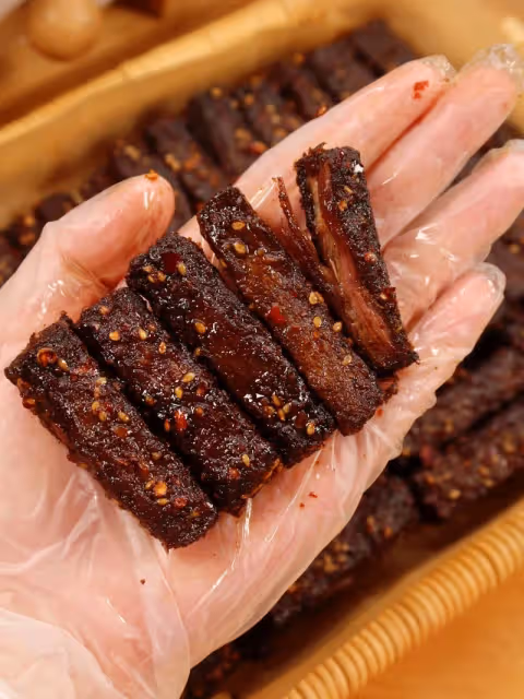 懶人版低脂手撕牛肉乾❗️一口拉絲、越嚼越香