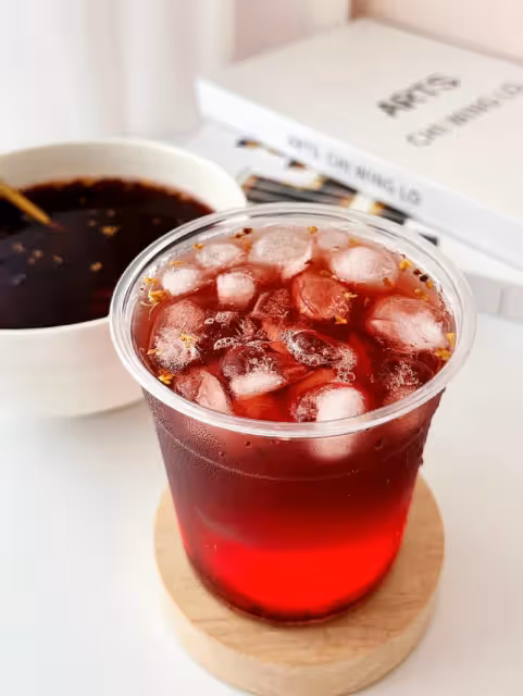 比火鍋店好喝的酸梅湯👍聚會聚餐最佳飲品！