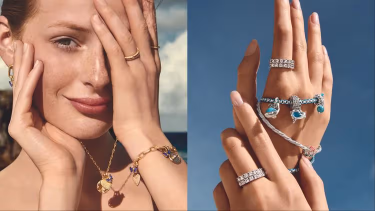 PANDORA用海洋詩意點綴夏日時尚　鯨魚、貝殼化身百搭彩寶