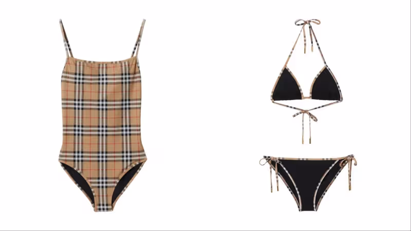 誰說時尚只能穿？Burberry格紋「進駐」酒吧　連池畔都變時髦