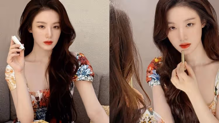 葉舒華俏抹Dolce & Gabbana唯我唇膏　被問「這麼漂亮還要搽口紅」
