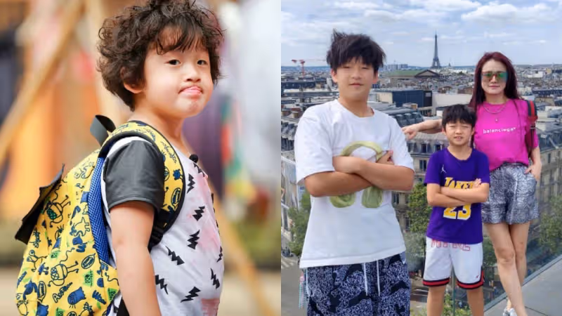 《爸爸3》里的小胖子軒軒14歲了！身高超越爸爸鄒市明