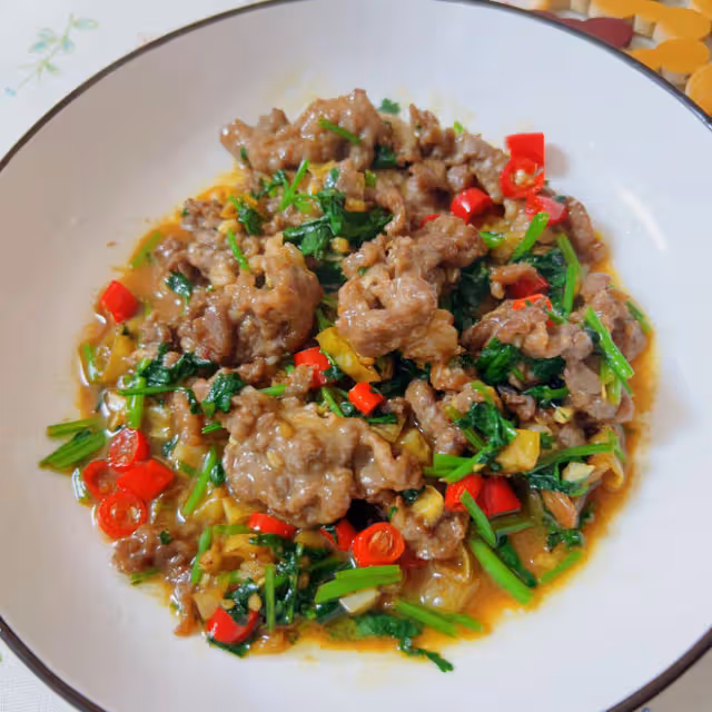 小炒黃牛肉