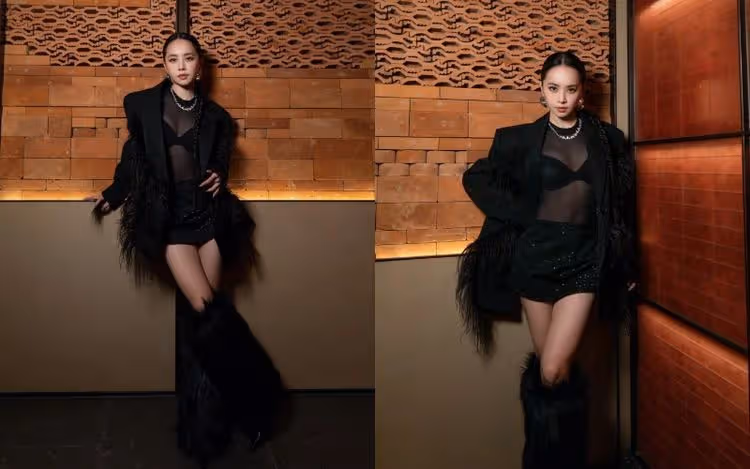 蔡依林透明薄紗黑Bra美胸外露　性感曲線被看光！網驚：美麗讓我失了魂