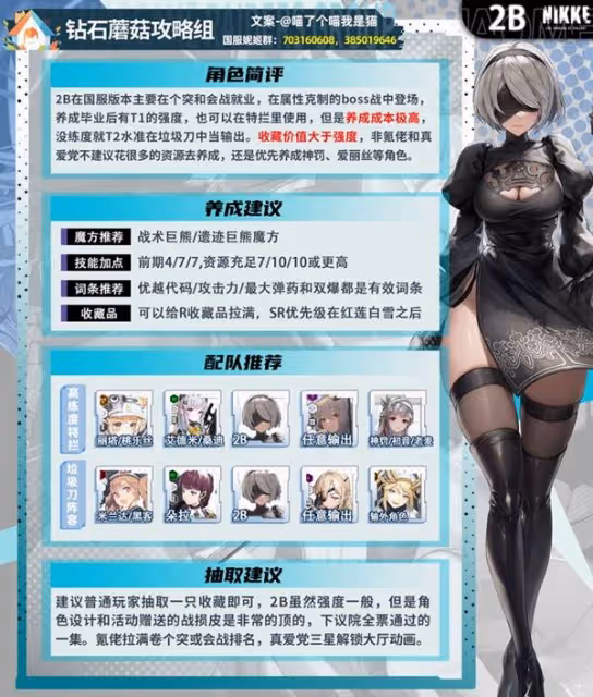 《勝利女神:新的希望》2B強度評測一圖流