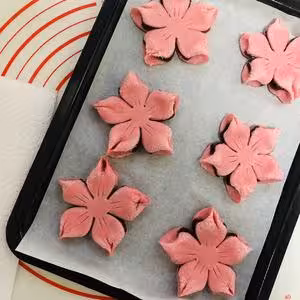 桃花酥🌸（超簡單方子，一次成功）