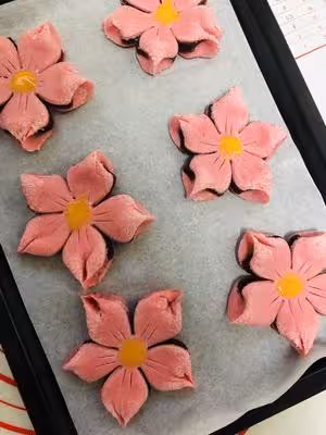 桃花酥🌸（超簡單方子，一次成功）