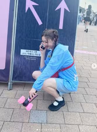 郭雪芙「0偽裝飛韓看BLACKPINK」!被拍亮眼造型 網驚:沒人認出嗎