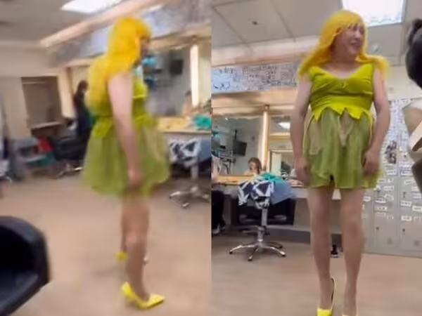 趙正平首穿女裝!穿高跟鞋露白皙美腿「狂飆髒話」 妖媚畫面全場笑哭