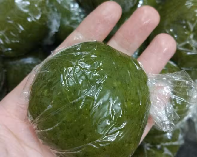 艾草青團（麻薯做法，常溫不會變硬）
