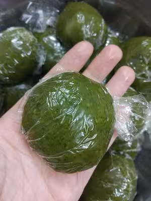 艾草青團（麻薯做法，常溫不會變硬）