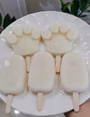 自製牛奶冰棍兒